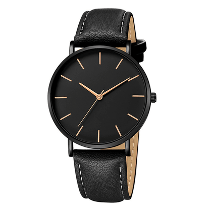 Minimalist Men's Watch Leather