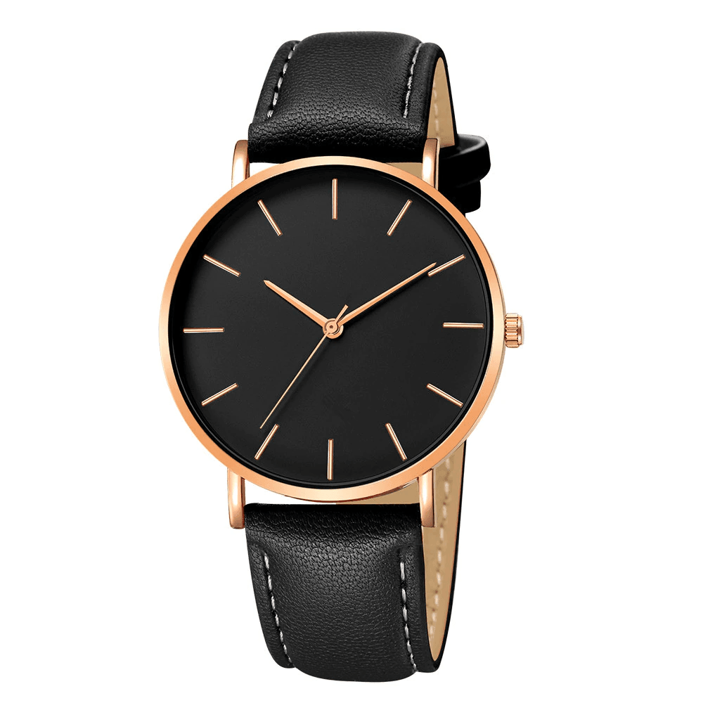 Minimalist Men's Watch Leather