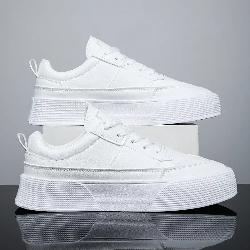 White Classic Leather Sneaker