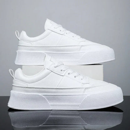 White Classic Leather Sneaker