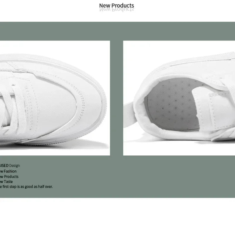 White Classic Leather Sneaker