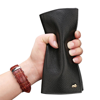 Men's Wallet Made of Genuine Leather – Premium Long Version