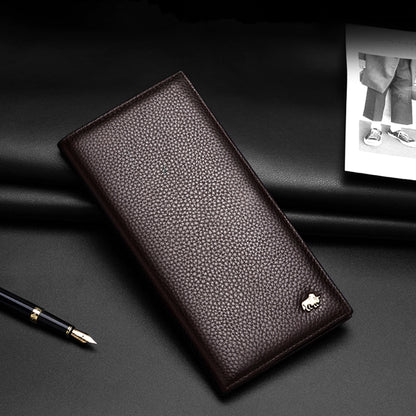 Men's Wallet Made of Genuine Leather – Premium Long Version