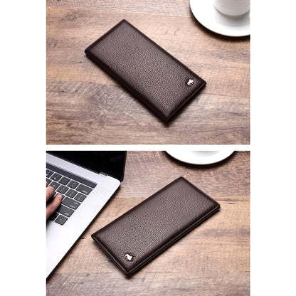 Men's Wallet Made of Genuine Leather – Premium Long Version