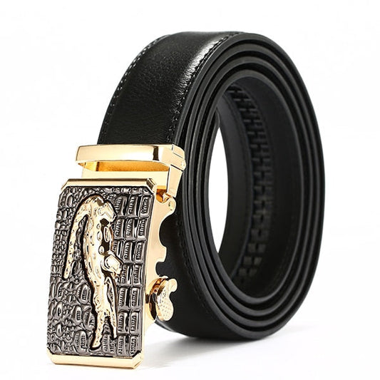 Men's Leather Belt Crocodile