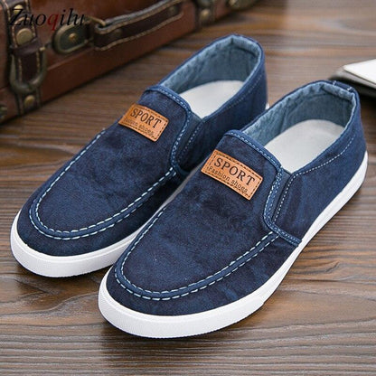 Blue Print Moccasin