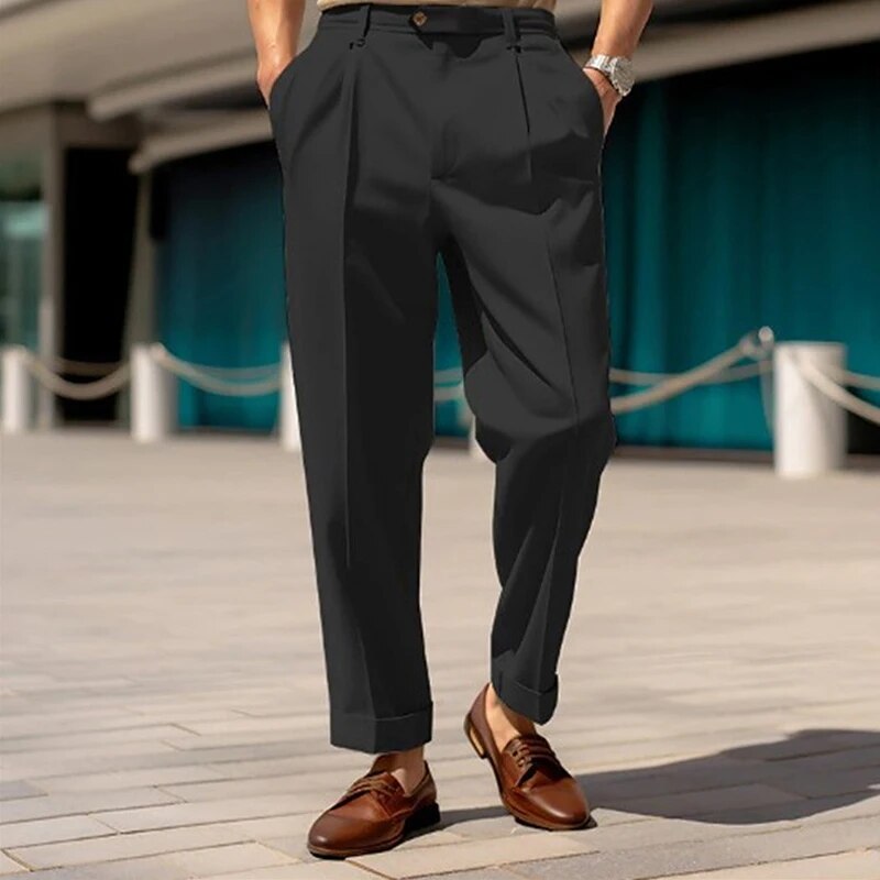 Finnel - High-Waisted Business Trousers