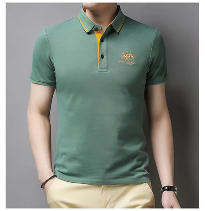 Men's Polo Shirt Horse