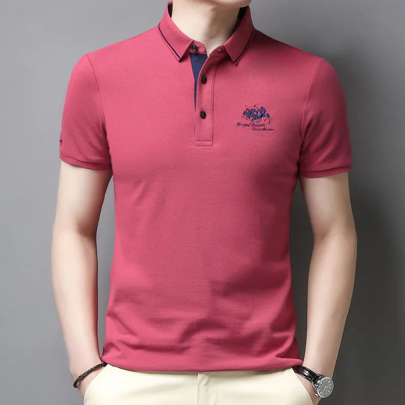 Men's Polo Shirt Horse