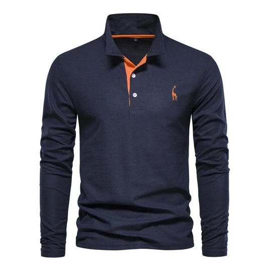 Men's Long Sleeve Polo Shirt