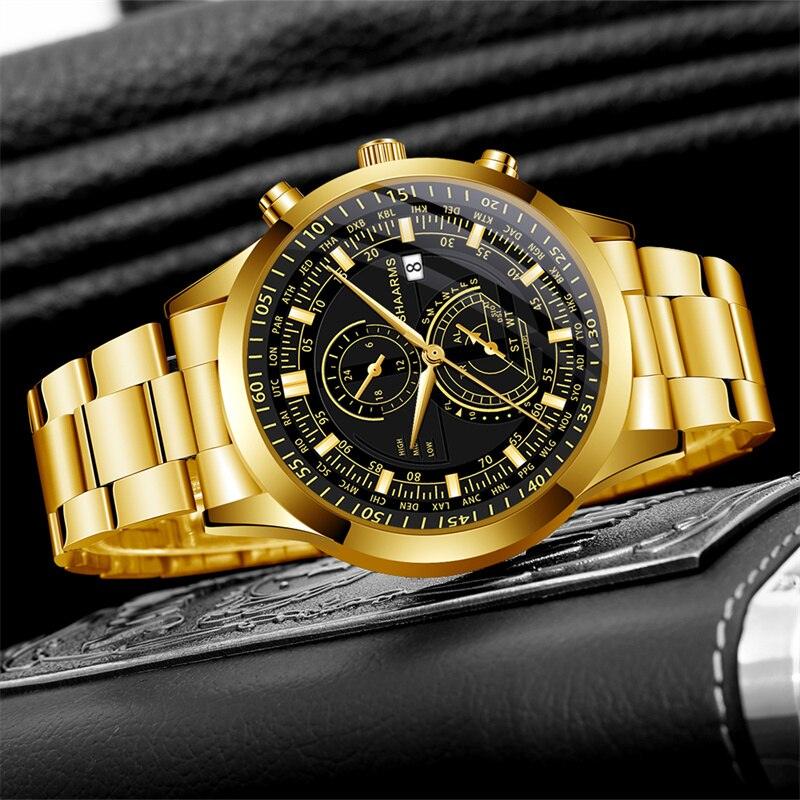 Men's Luxury Watches San Diego + Gift Gold-Plated Chain