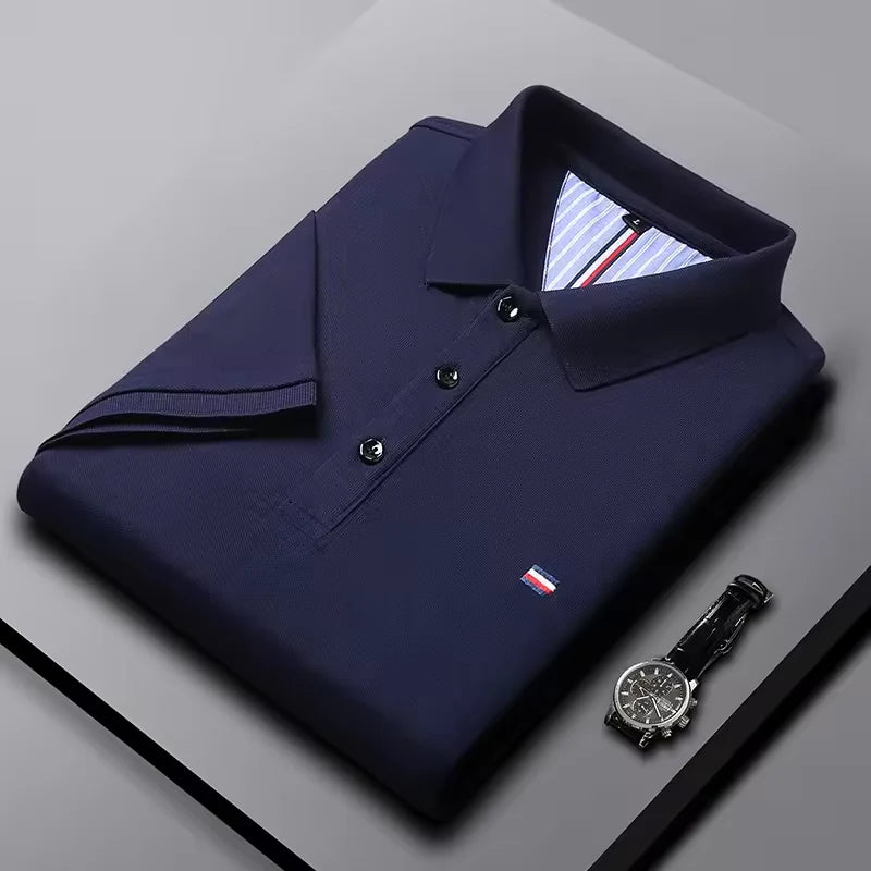 Kit of 3 French Style Polo Shirts + Free Watch