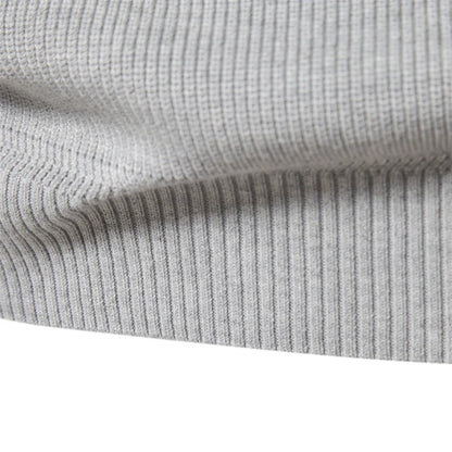 Men's Cotton Zip-Up Sweater