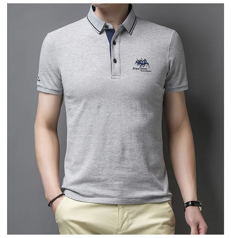 Men's Polo Shirt Horse