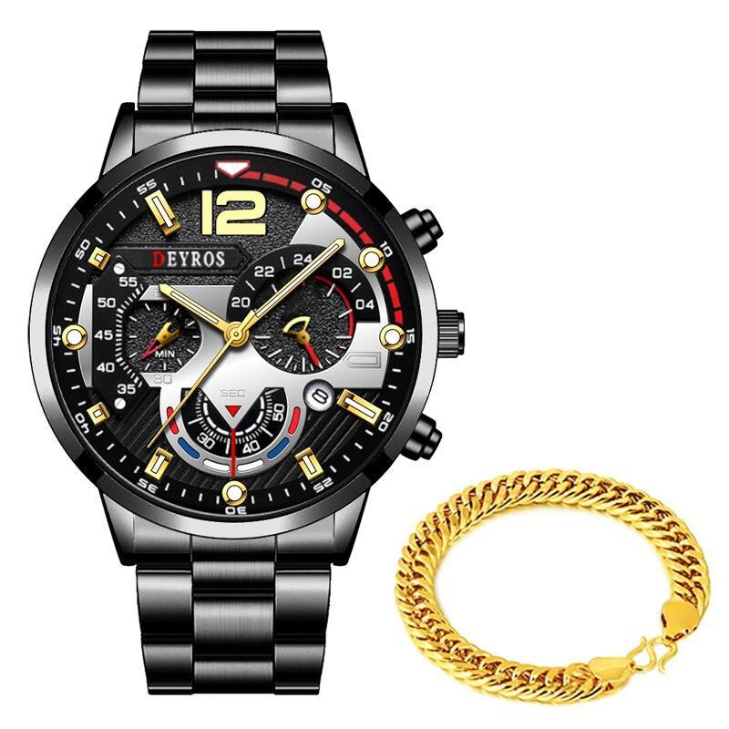 Men's Luxury Watch + Gift