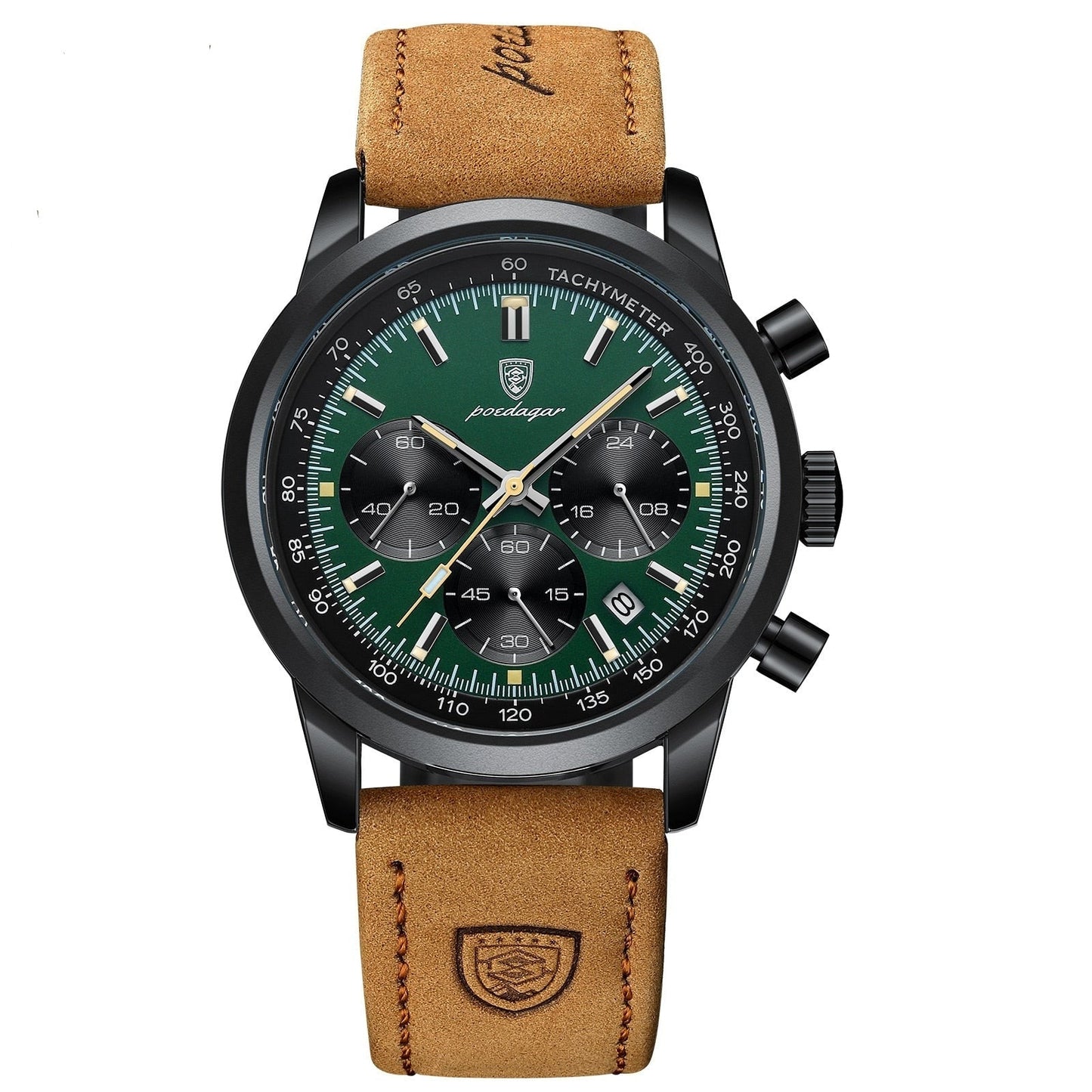 Men's Casual Leather Watch Homeni