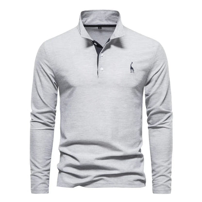 Men's Long Sleeve Polo Shirt