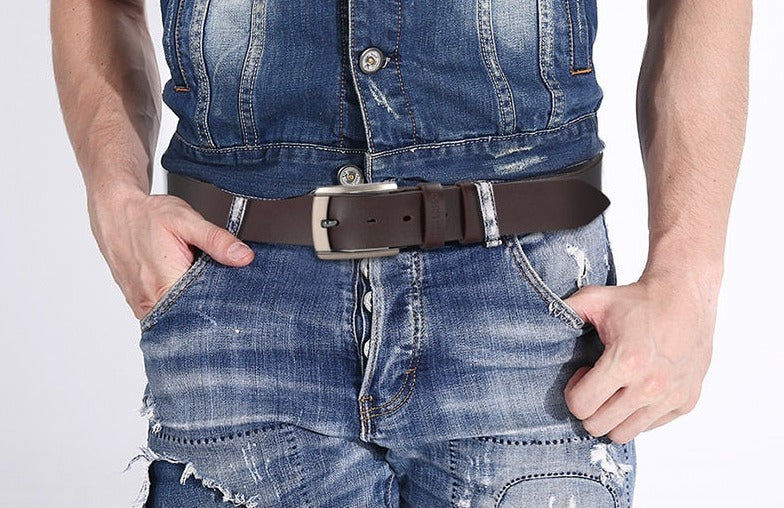 Men's Leather Belt Coolerfire