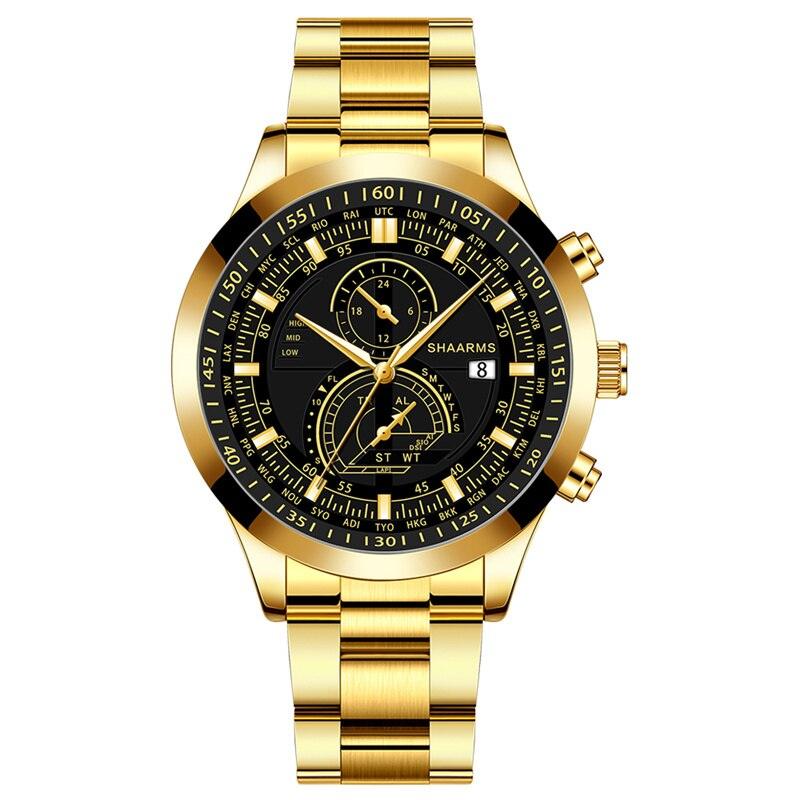 Men's Luxury Watches San Diego + Gift Gold-Plated Chain