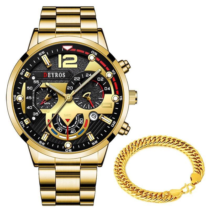 Men's Luxury Watch + Gift