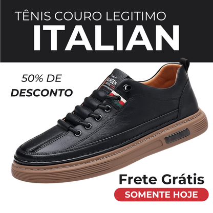 Italian Casual Sneaker in Leather