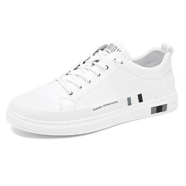 Men's Leather Sneakers Flat