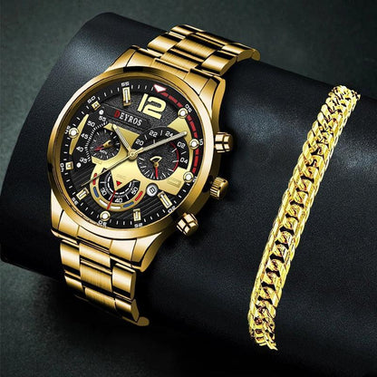 Men's Luxury Watch + Gift