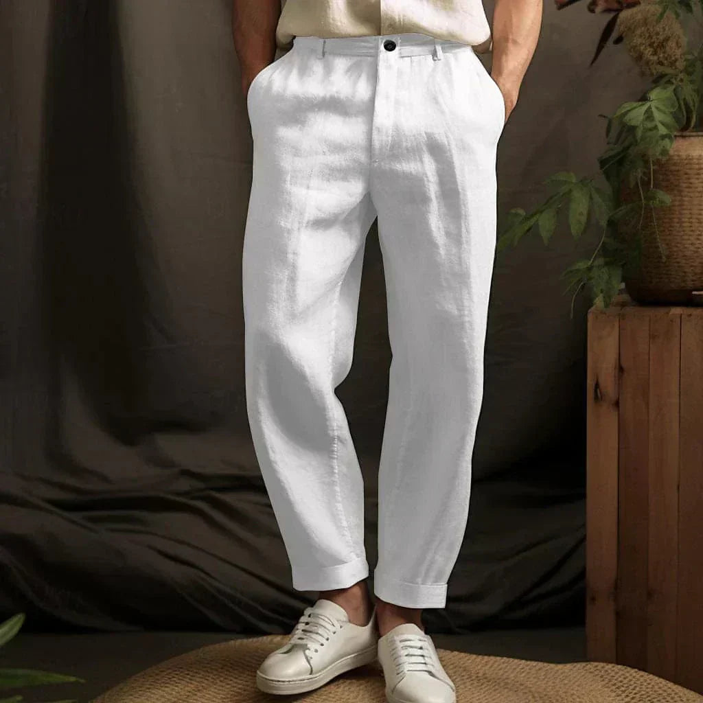 Remy - Linen Trousers for Men for Elegant Looks