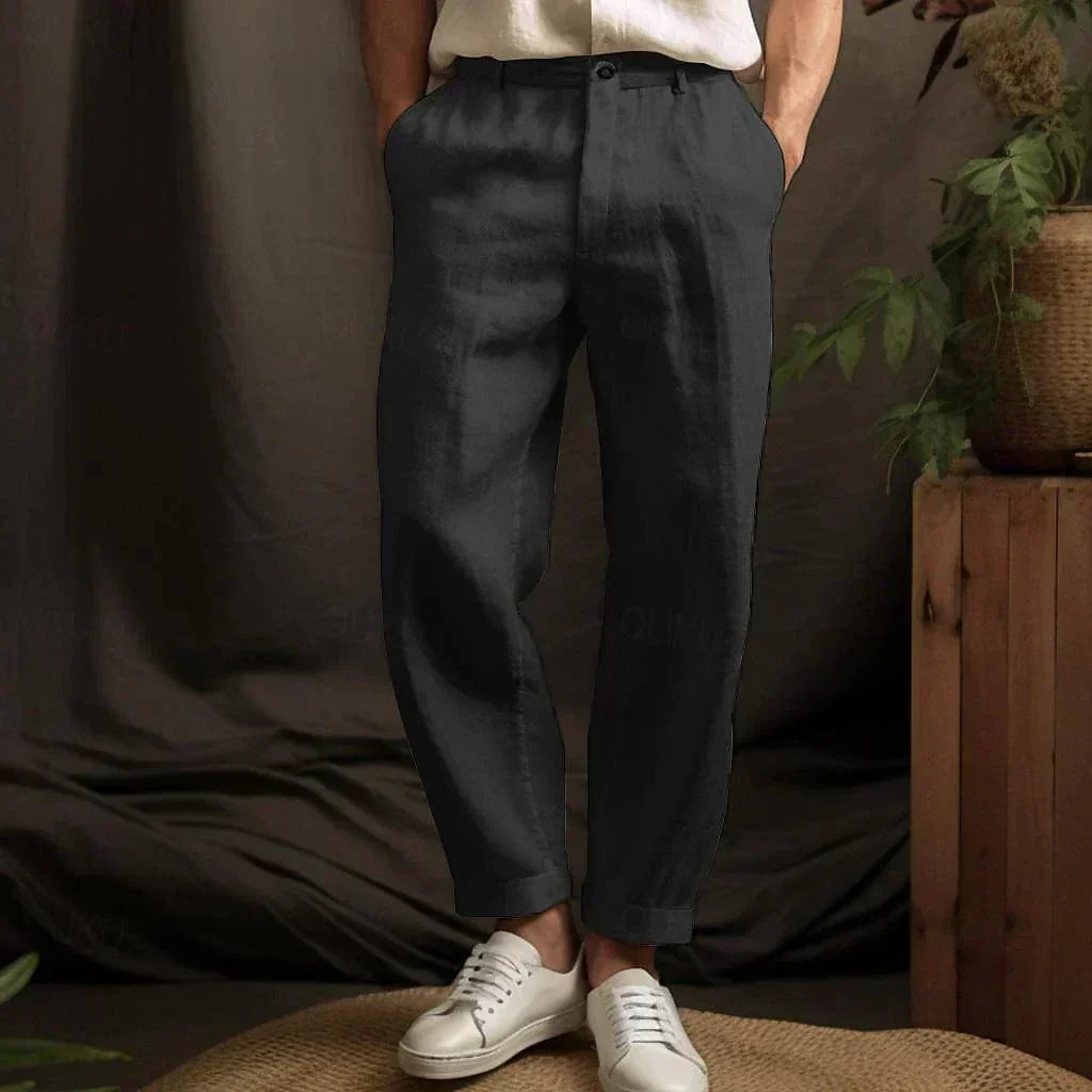 Remy - Linen Trousers for Men for Elegant Looks