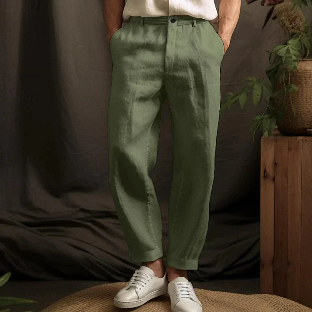 Remy - Linen Trousers for Men for Elegant Looks